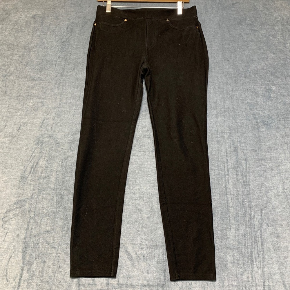 Michael Kors Jeans Mens Medium Black Denim Non Stretch Dark Wash Straight Leg
